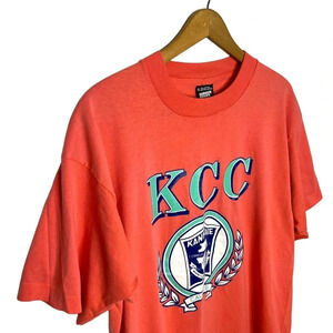 Single Stitch Vintage 80s Community College Screen Stars Graphic T Shirt